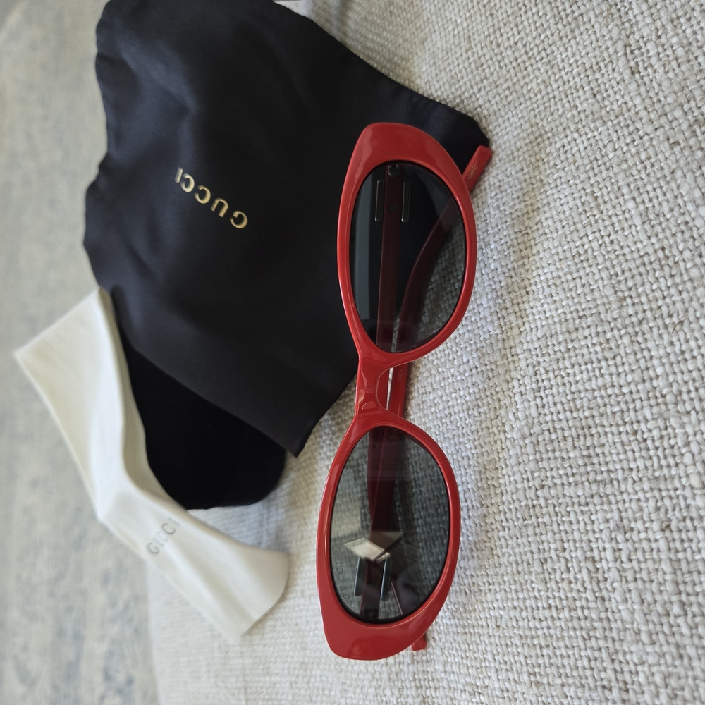 Gucci Red Women's Sunglasses